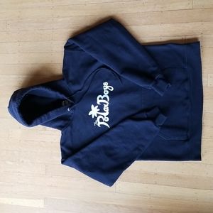 HANES HOODIE, THE POLAR BOYS, WOMEN'S BLACK, S